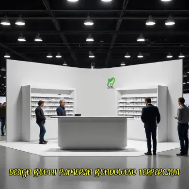 design booth pameran bondowoso terpercaya